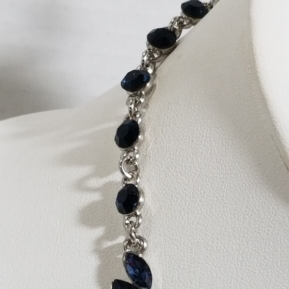 Rare blue marquise bib statement 14" 2" ex.  1.1936 - Picture 7 of 16